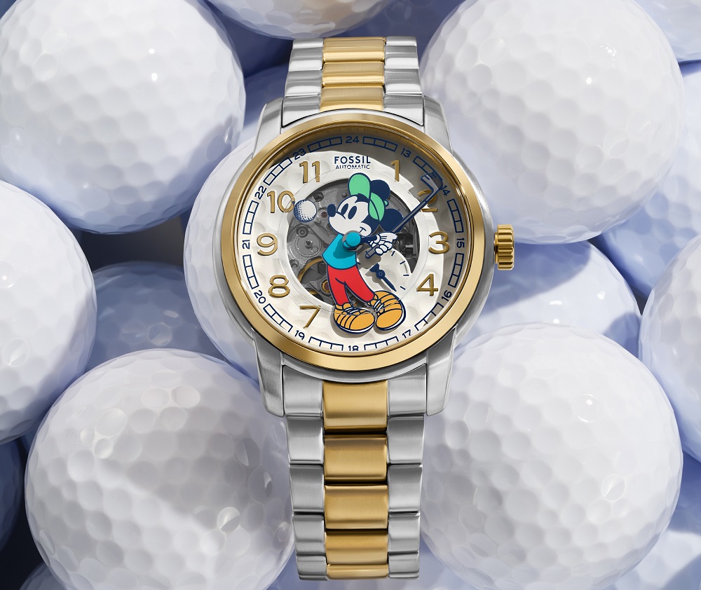 【​​​​​​​Disney Mickey Mouse x Fossil】限定モデル ゴルフウォッチ