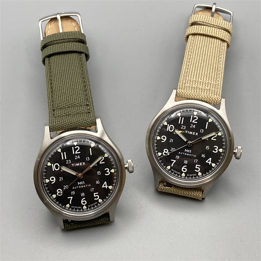 【TIMEX】ミリタリーテイストのメカニカルウォッチ