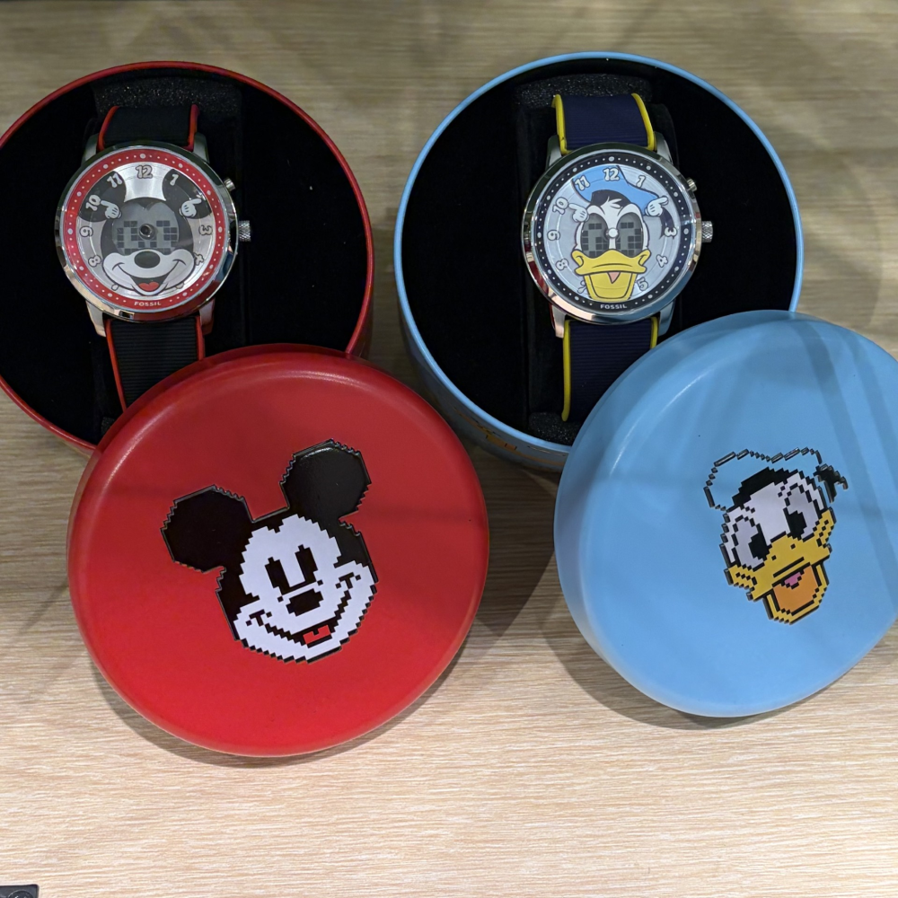 【FOSSIL】DISNEYコラボの限定モデル