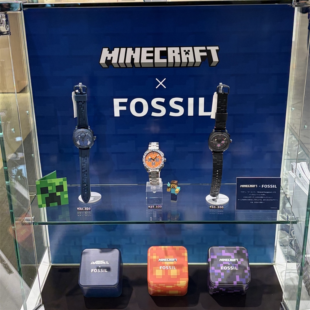 【FOSSIL】MINECRAFT×FOSSIL