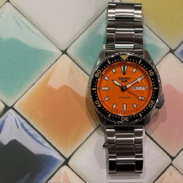 【SEIKO 5 SPORTS】「オレンジボーイ」オマージュ別注再入荷！