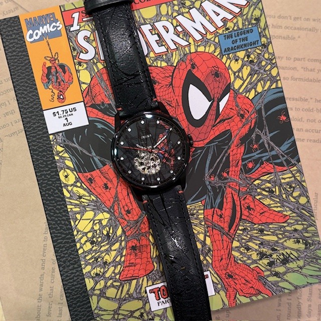 【FOSSIL】驚きの高クオリティ!Marvelコラボ① (スパイダーマン)