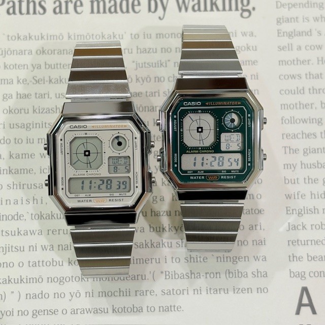 【CASIO】個性派デザインにNEWカラー登場！