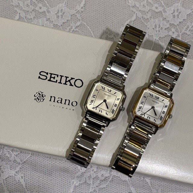 【SEIKO×ナノ・ユニバース】人気モデル再入荷！