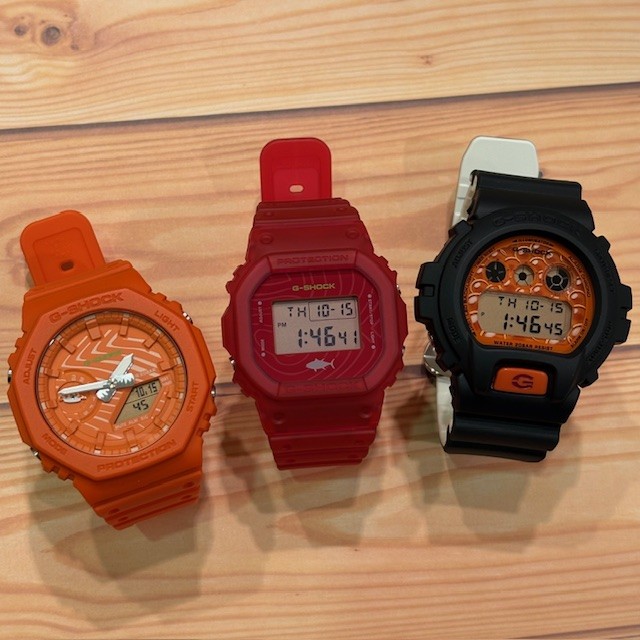 【G-SHOCK】世界に誇る食文化「寿司」モチーフウォッチ！