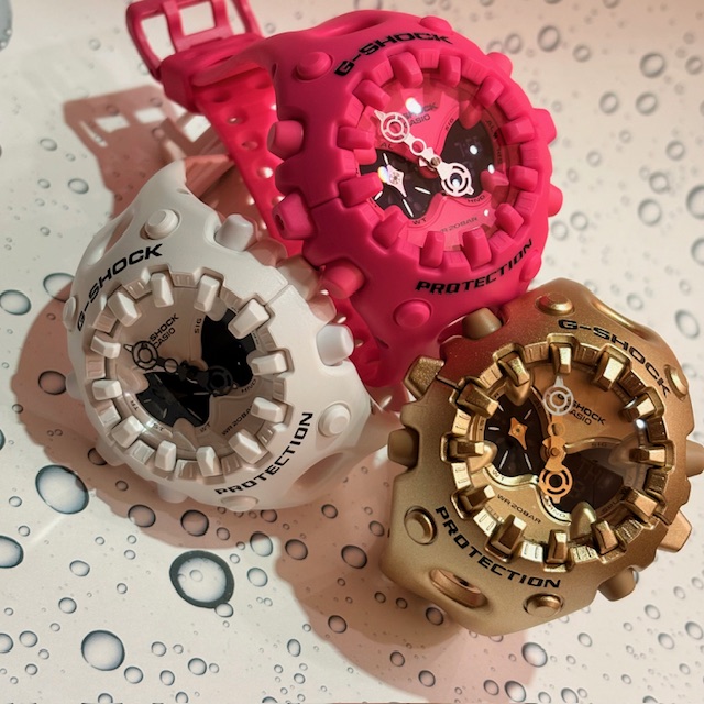 【G-SHOCK】エッジの効いた新シリーズに、NEWカラー登場!!