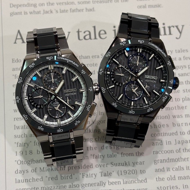 【SEIKO ASTRON】初のグレーセラミックス採用。高級感溢れるNEWモデル！