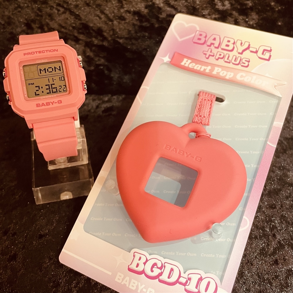 【BABY-G】推しのカラーで手元を楽しく彩ろう♪