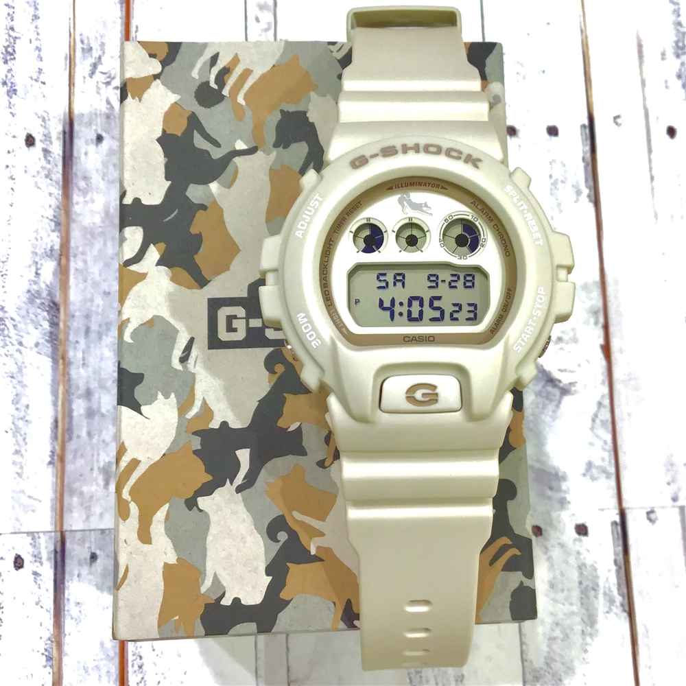 【G-SHOCK】ワンコ好き必見！！　＊DW-6900SHB-7JR＊