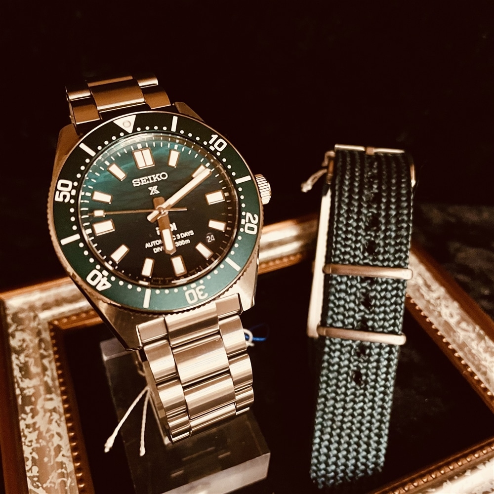 【SEIKO PROSPEX】海への想いを込めて。美しいエメラルドグリーンの輝き！[SBDC205]