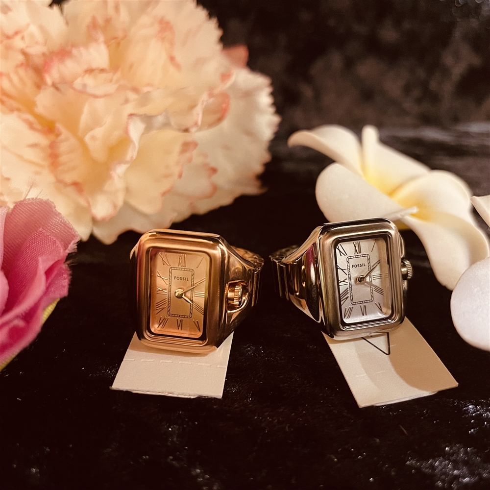 【FOSSIL】リングウォッチが今アツい！！
