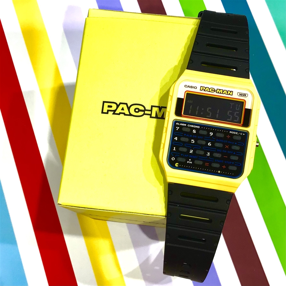 【CASIO】PAC-MANカリキュレーターモデル★