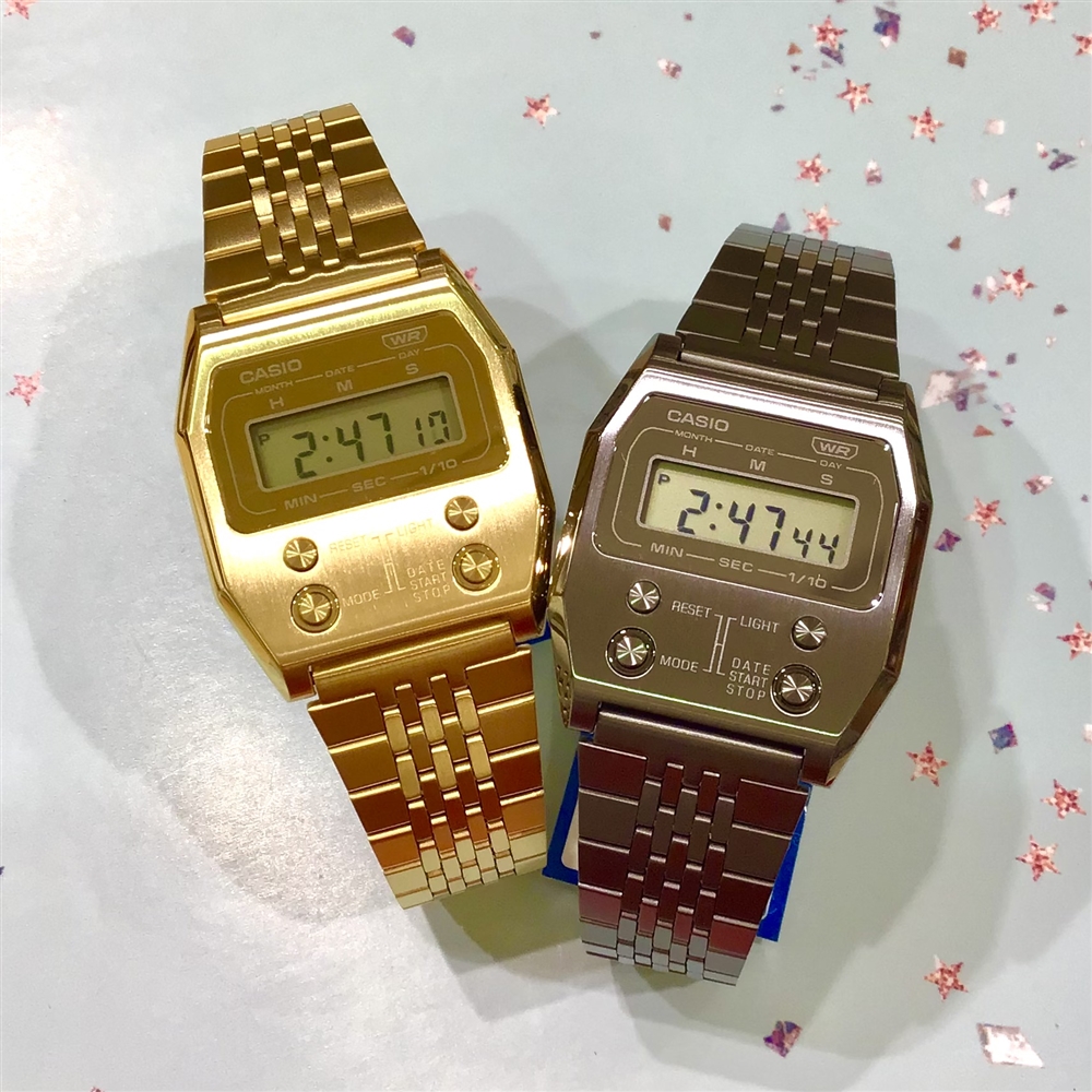 【CASIO】レトロデザインにnew  color★