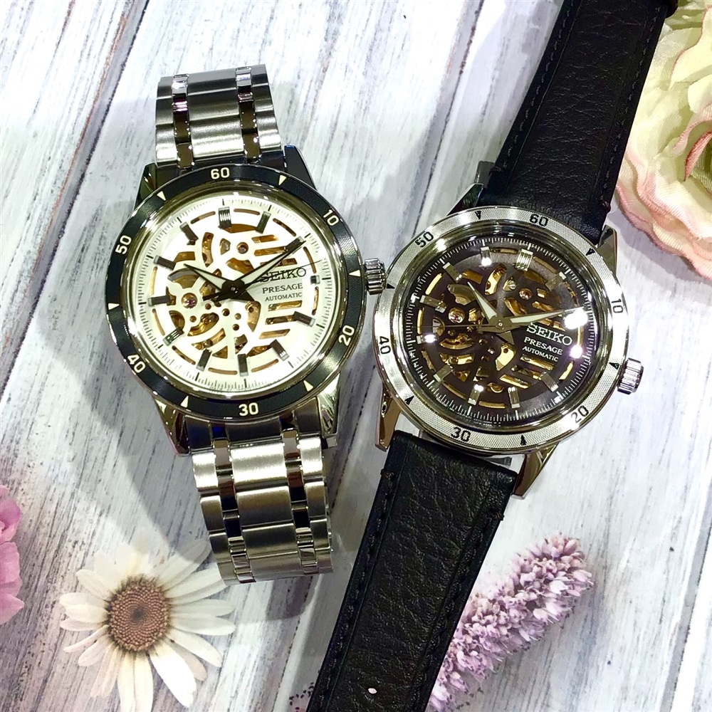 【SEIKO PRESAGE】Style60’s 「Elegant yet Rugged」腕元をエレガントに★