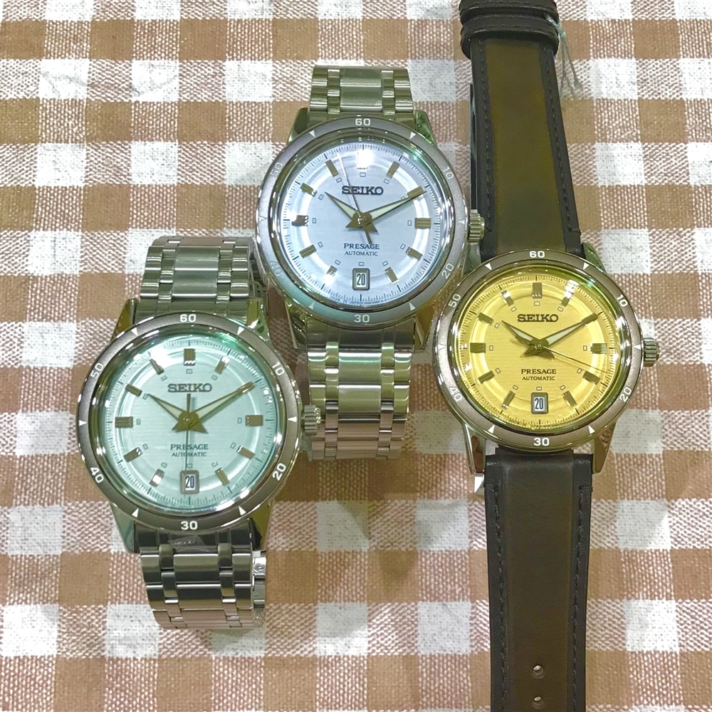 【SEIKO PRESAGE】Timeless color palettes＊