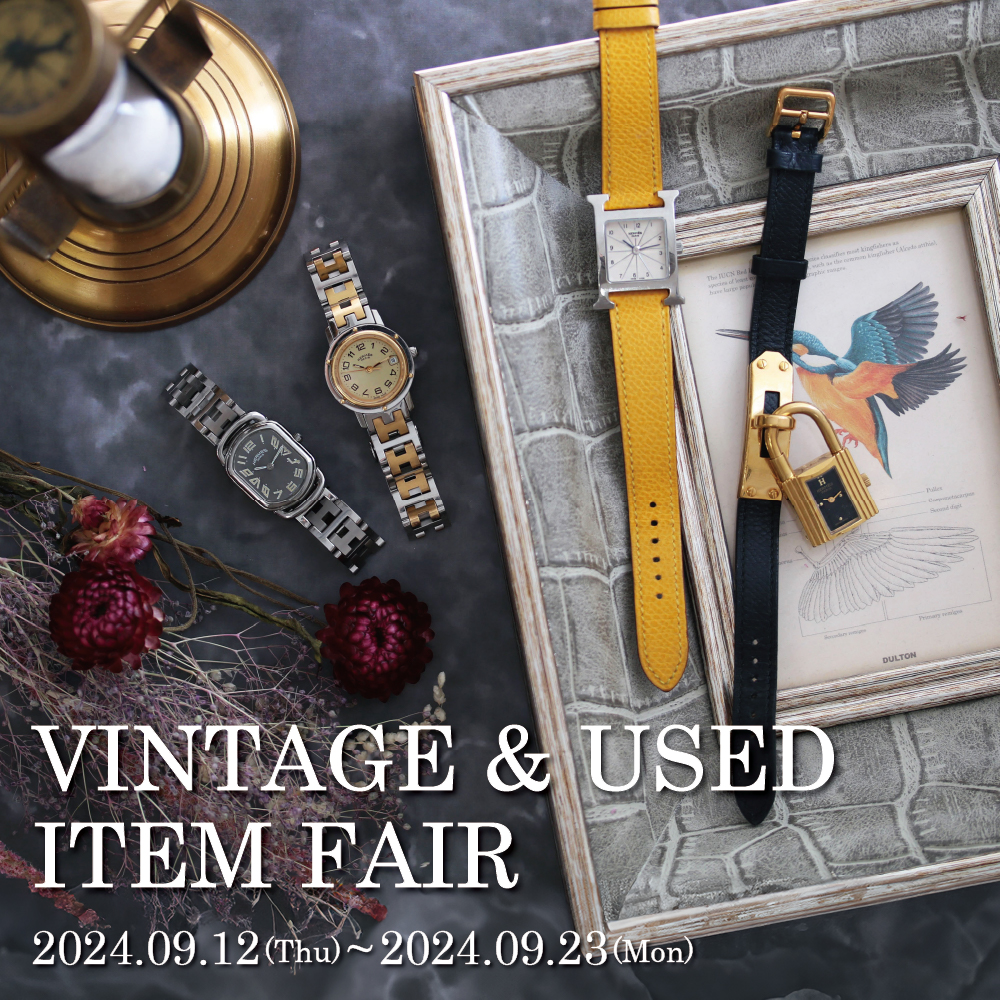 【新潟店】VINTAGE&USED ITEM FAIRのお知らせ