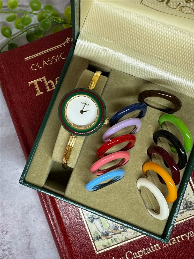 【GUCCI】大人気！Vintages チェンジベゼル再入荷しました！