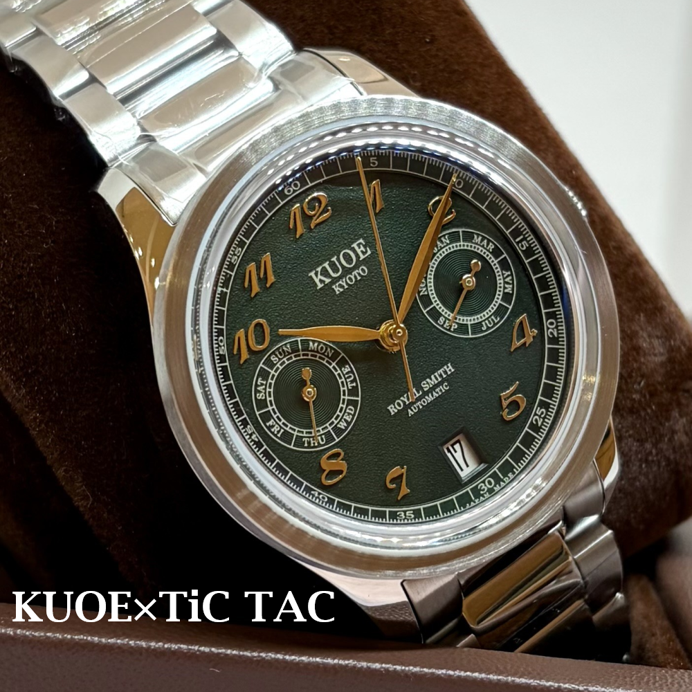 金沢店【KUOE】京都発!話題のブランドから新作のチックタック別注モデル登場!