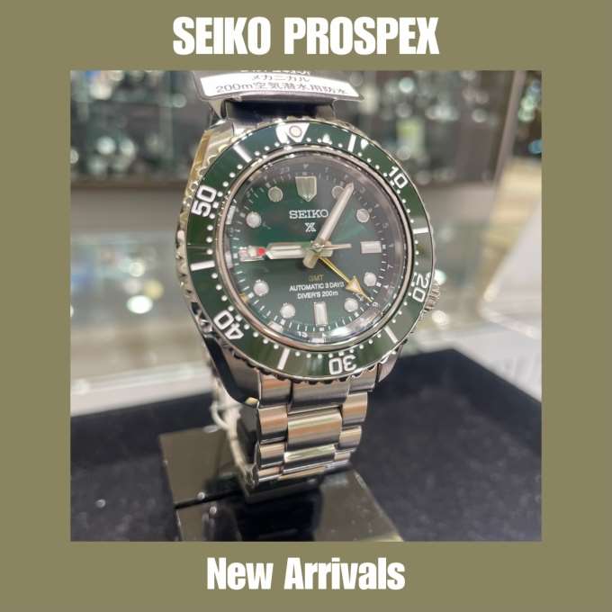 【SEIKO PROSPEX】ダイバーズ初のメカニカルGMTモデル新登場！