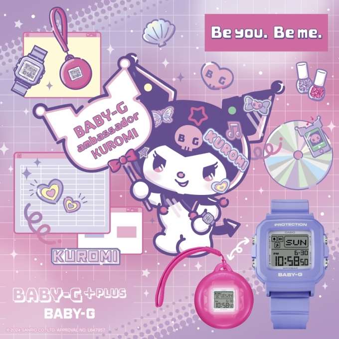 ✨クロミがBABY-G30周年応援アニバーサリーに就任✨