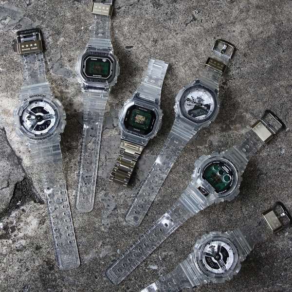 クリア素材なG-SHOCK