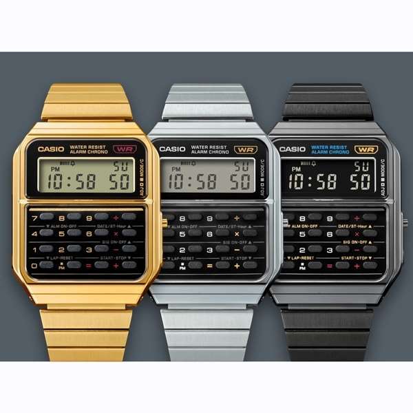 本日発売！新作でも懐かしいCASIO！