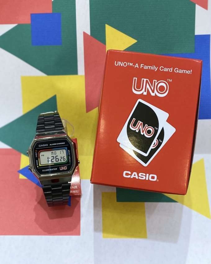 【CASIO】UNOとのコラボレーションモデル