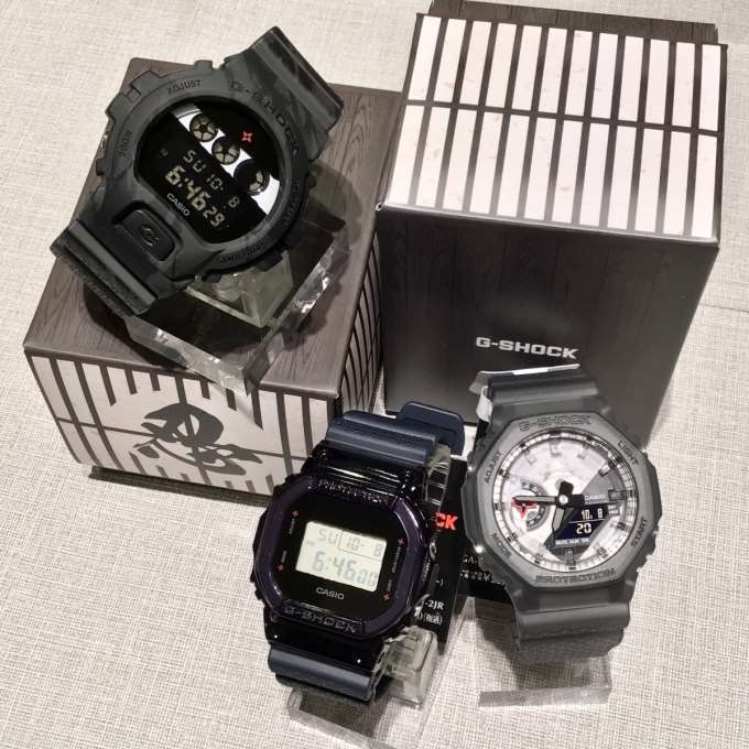 【G-SHOCK】腕元に日本を忍ばせる、NINJA WATCH！