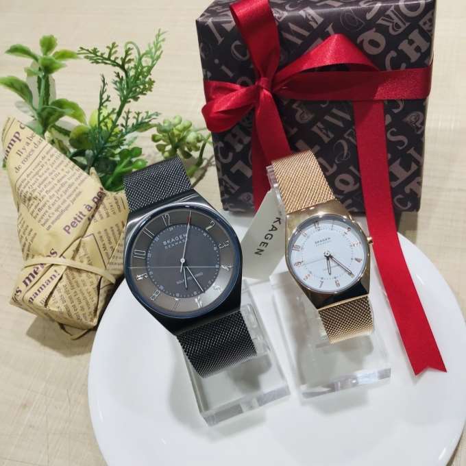 【SKAGEN】ブランドカラーが詰まったペア♡