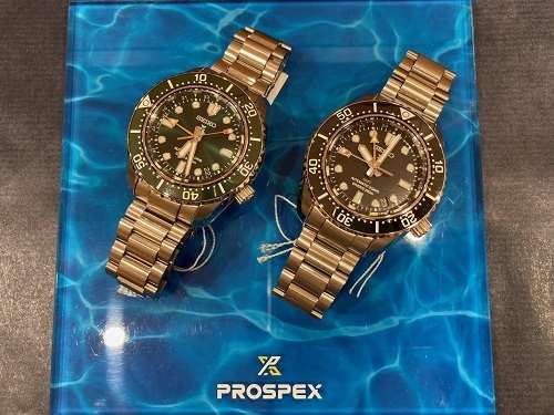 《SEIKO PROSPEX》最新作！Diver Scuba 3days GMT SBEJ009　SBEJ011　自動巻