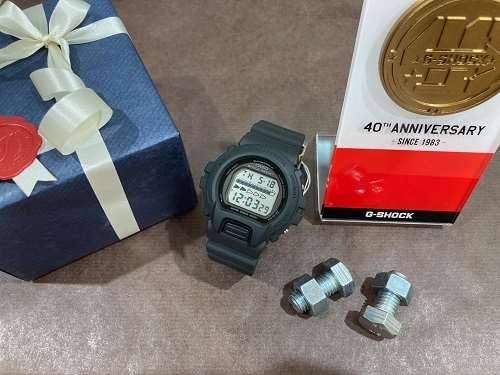 【40周年限定】G-SHOCK「DW-6640RE-1JR」REMASTER BLACK再入荷致しました！