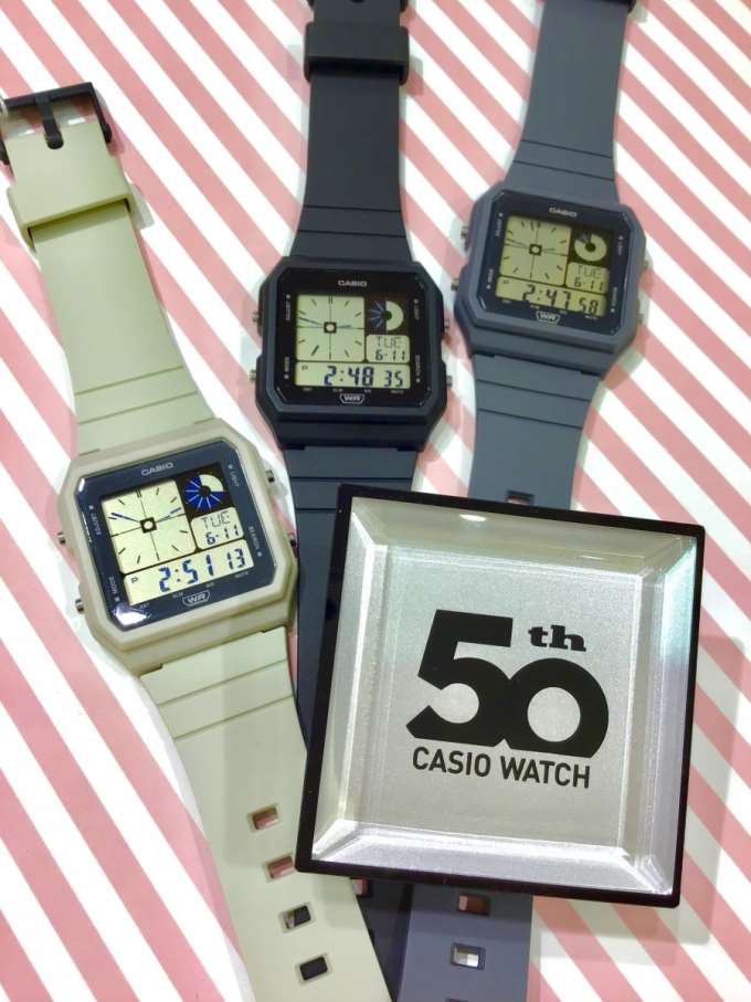 【CASIO】カシオウォッチ50周年...!