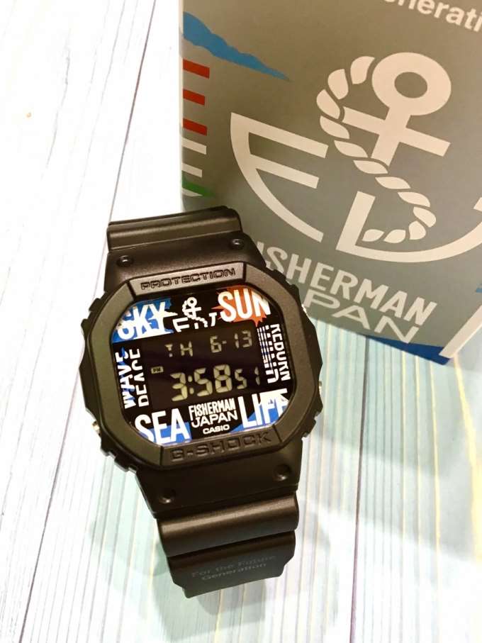 【G-SHOCK】FISHERMANコラボモデル登場☆