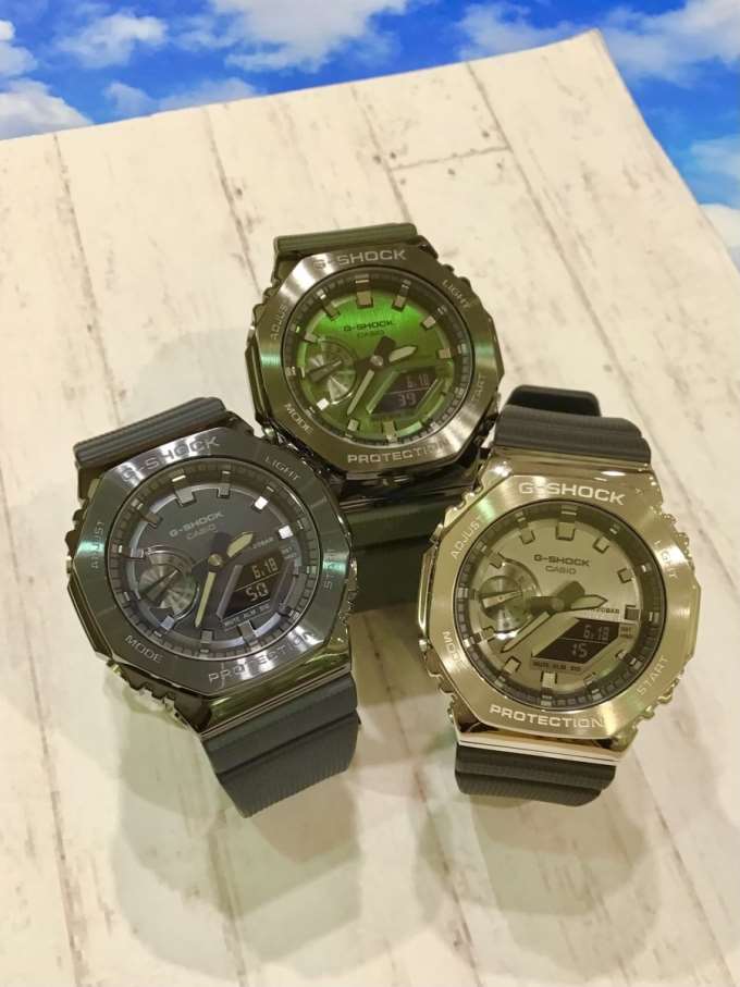 【G-SHOCK】雨でも安心！GM2100シリーズ