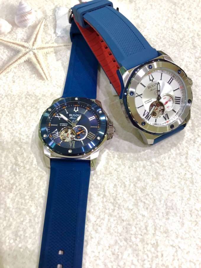 ★BULOVA★  腕元をマリンに。