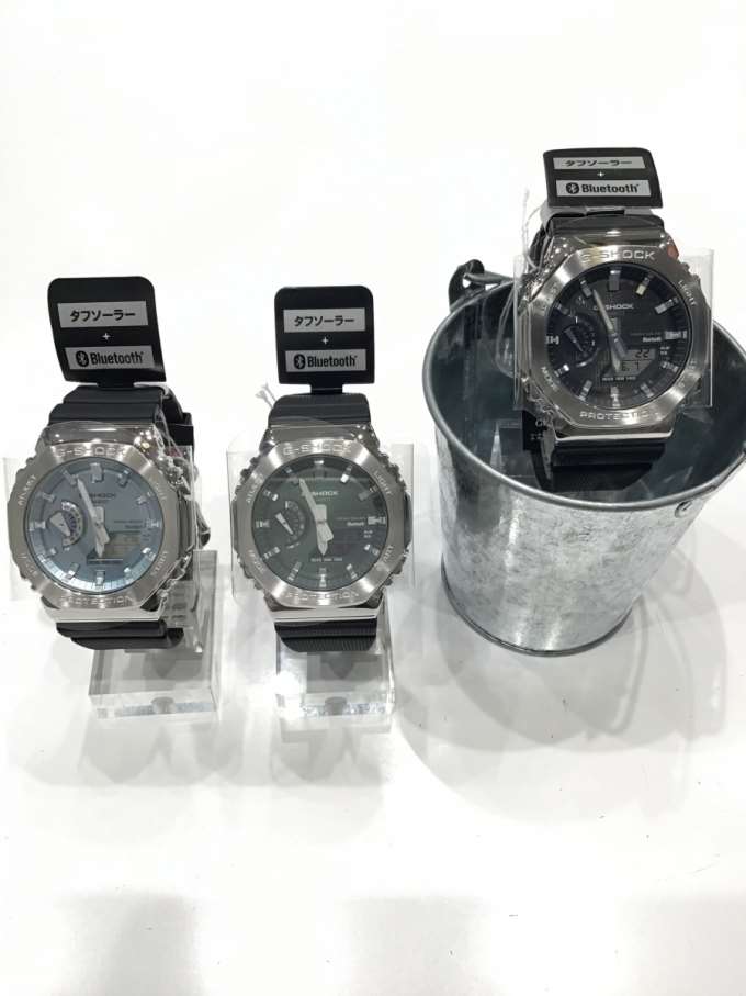 《G-SHOCK》2100シリーズメタルカバード待望のソーラーモデル登場！