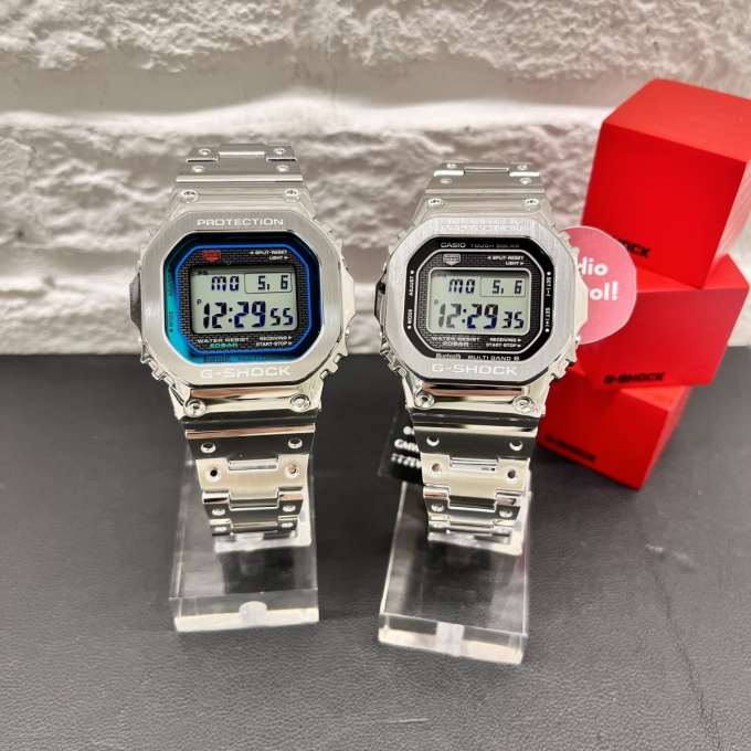 【G-SHOCK】フルメタル×電波ソーラーの人気カラーを再入荷いたしました！【TiCTACミント神戸店】