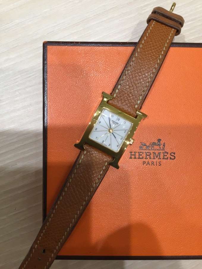 【ヴィンテージ】HERMES　Hウォッチ