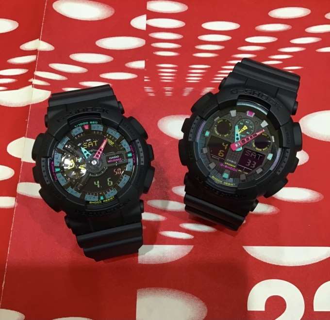 【G-SHOCK】ビビットカラーがアクセント☆