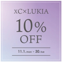 【xC クロスシー】【LUKIA ルキア】10％OFFキャンペーン開催中!