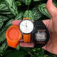 オレンジ色の時計たち【ice watch /G-SHOCK/MW】