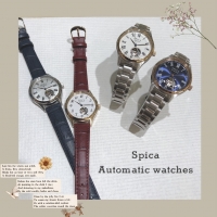 【spica】お洒落な機械式時計