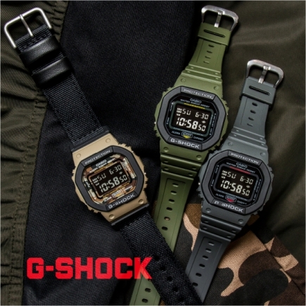 G Shock ミリタリーテイスト満載の新作登場 New Products チックタック Tictac