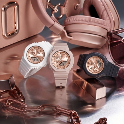 【G-SHOCK x ITZY】Pink Metallic Collection