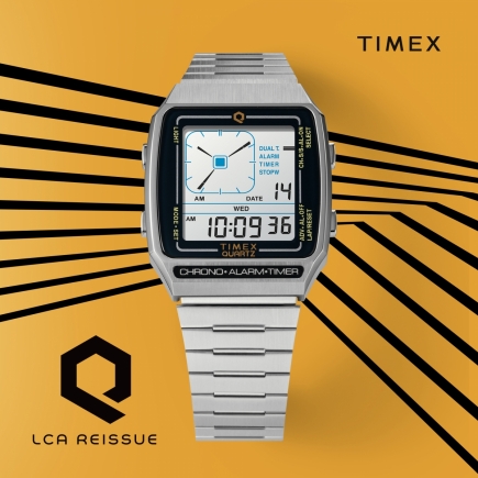 【Q TIMEX Reissue Digital LCA】80年代デジアナ復刻モデルが登場！