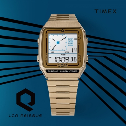 【Q TIMEX Reissue Digital LCA】80年代デジアナ復刻モデルが登場！