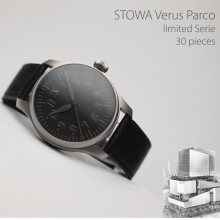 ドイツ時計【STOWA】Flieger Verus 40(フリーガー・ウェールス40)　渋谷PARCOオープン記念限定モデル
