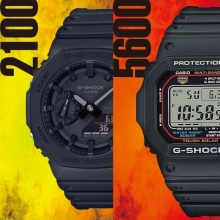 「G-SHOCK“新旧定番対決”」開催。応募者から抽選で5名様にGショックの腕時計プレゼント！